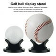 thumbnail image 2 of Toystoory Paquete de 3 soportes de tenis de béisbol para deportes de escritorio soporte de exhibición de pelota de Golf de Hotel con Deportes y aire libre Negro, 2 of 6