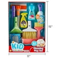 thumbnail image 6 of Kid Connection Cleaning Playset with 22 Pieces, Toddler Toys, 6 of 6