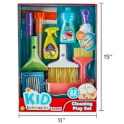 Kid Connection Cleaning Playset with 22 Pieces, Toddler Toys