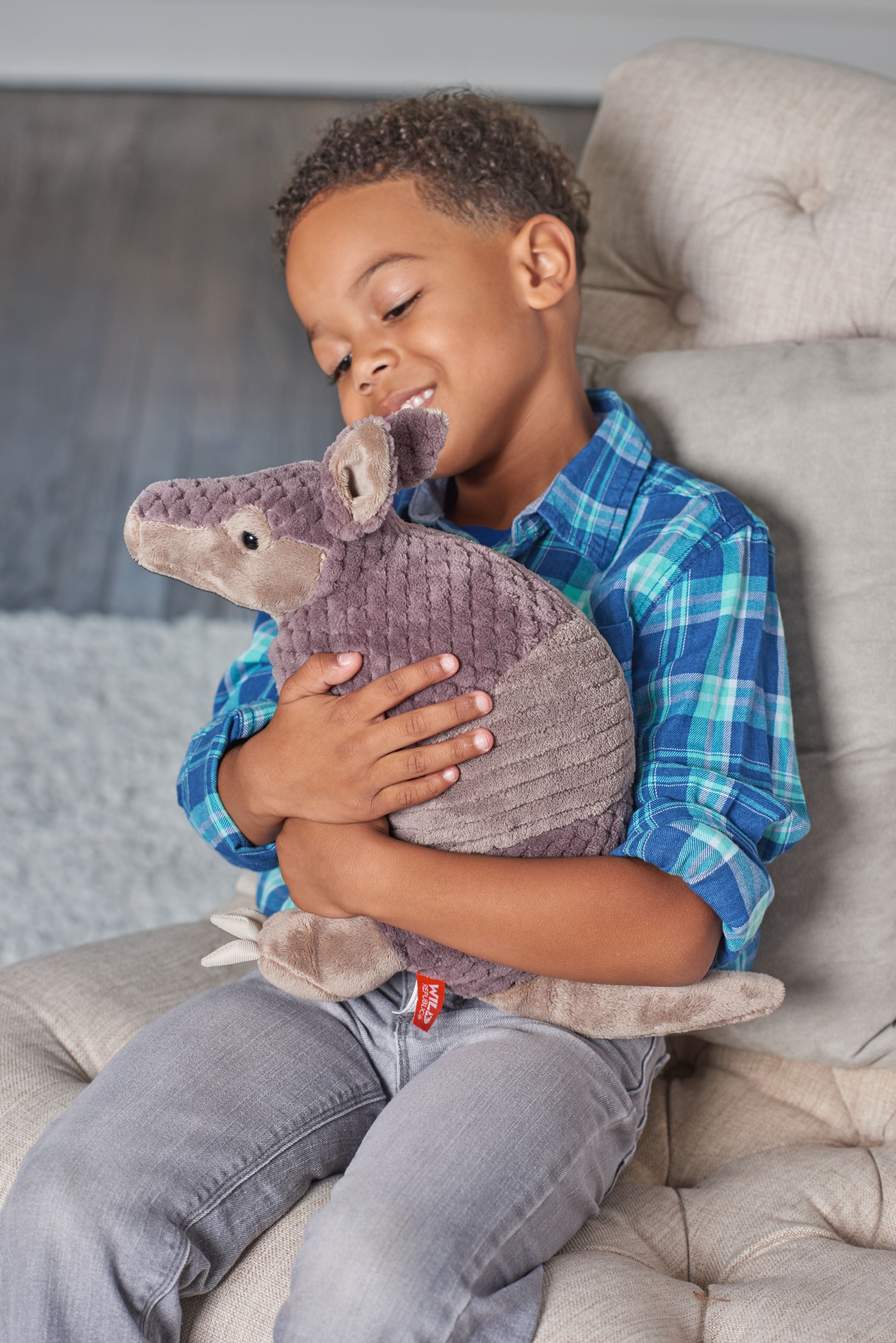Emotional Support Armadillo Stuffed Animal Toy 
