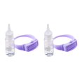 thumbnail image 1 of Toystoory Sub -embalaje de silicona Muñequera Dispensador de mano Este dispensador portátil Bombas violeta 2Conjunto, 1 of 6