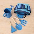thumbnail image 4 of Un juego de 6 herramientas de jardinería infantil - con bolsas robustas, aspersores, guantes, palas, herramientas de jardinería infantil. azul Zefei Wu 9024735021254, 4 of 5