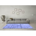 thumbnail image 3 of Ahgly Company Indoor Rectangle Abstract Blue Modern Area Rugs, 2' x 3', 3 of 4