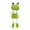 B 33.2cm, variant on SUYOLL Frog Spring Cute Long Legged Decorations Seated And Standing Desk Ornaments For Decoration Props Figurine