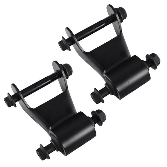 BST BSSP Pair Leaf Spring Rearward Shackle Bracket Kit 722-029 Compatible with 2009-2013 Chevy GMC Silverado 1500 Sierra 1500 HD Silverado 2500 2500 HD Suburban 2500 Yukon XL 2500