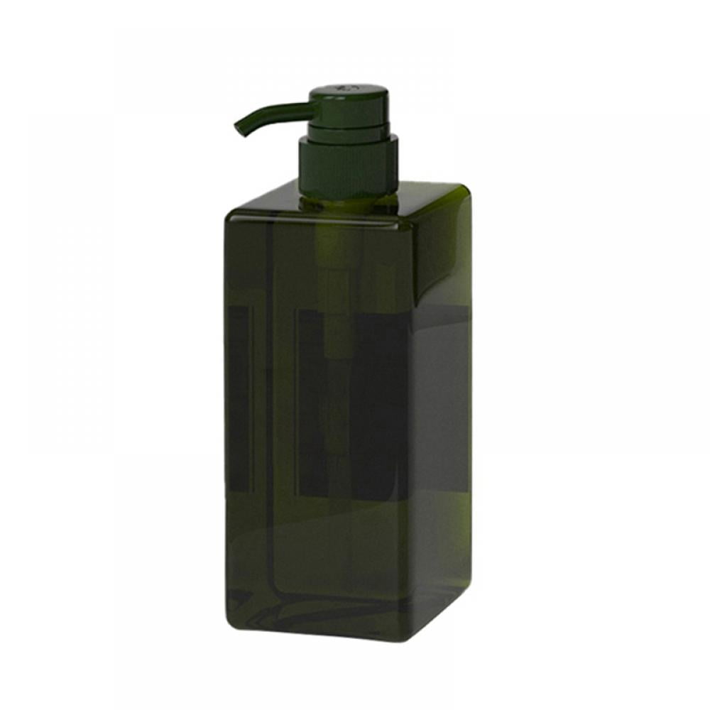Empty Plastic Pump Bottles, Refillable Lotion Soap Dispenser Liquid Container for Kitchen or Bathroom Soaps Shampoo and Body Wash, Green