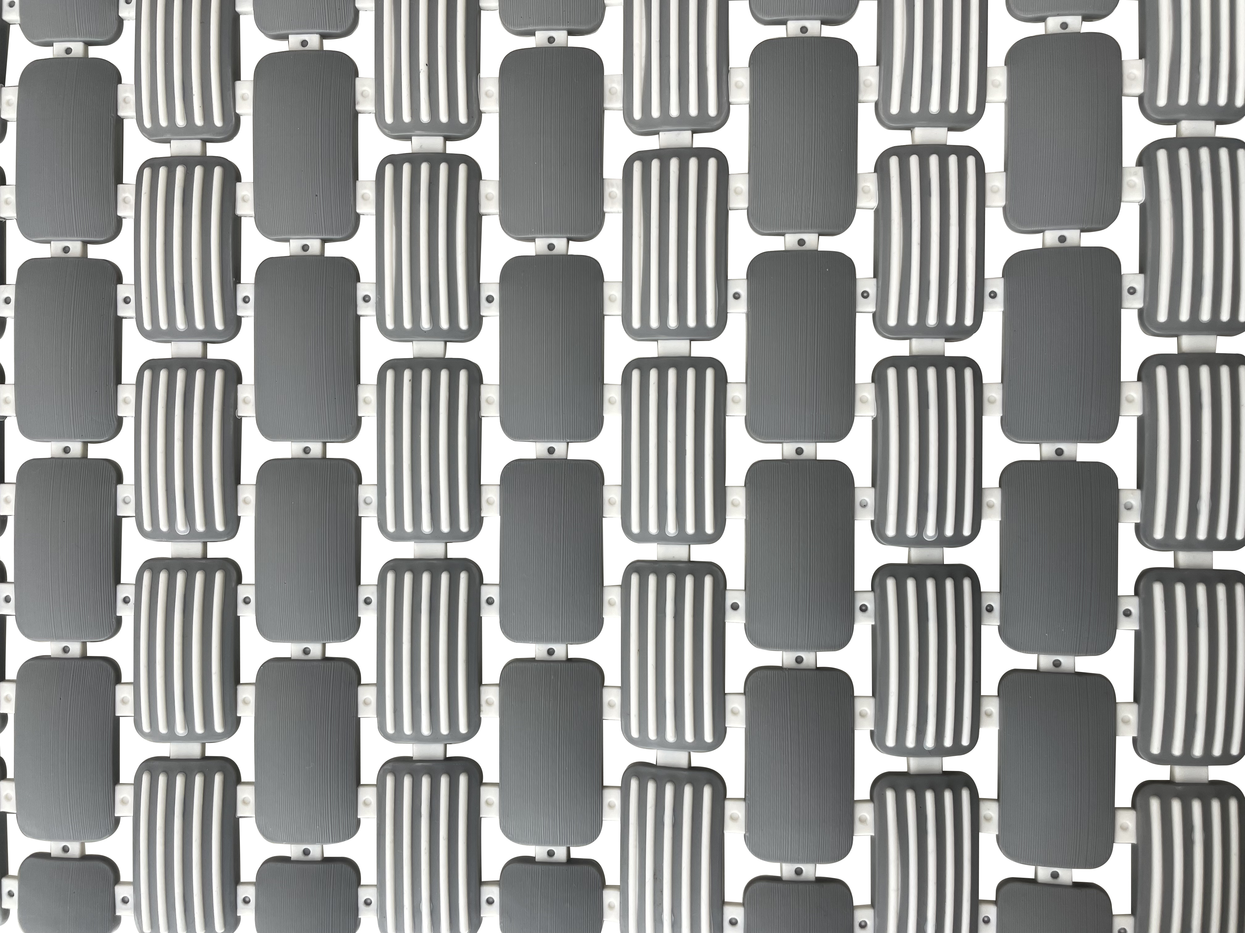 Mainstays Non-Slip Tile Bath Mat with Suction Cups, Grey photo 5