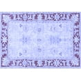 thumbnail image 1 of Ahgly Company Indoor Rectangle Persian Blue Traditional Area Rugs, 8' x 12', 1 of 4