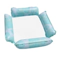 thumbnail image 2 of Flotador inflable para piscina, silla flotante inflable, hamaca portátil para cama de regalo de verano Verde, 2 of 9