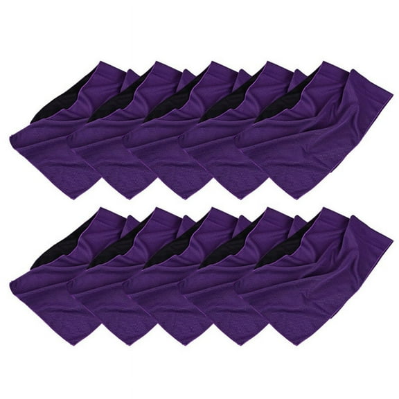 10 x cool sports towel-Purple