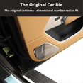thumbnail image 4 of For Sport 2023 Speaker Cover Decoration Sticker Stereo Speaker Cover Frame, Bright Silver, 4 of 5