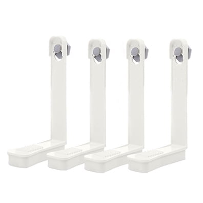 Sheet Holders 4 Pieces Bed Sheet Clip Holder Bed Sheet Gripper New Approach for Keeping Your Sheets On Your Mattress No Elastic Straps or Clips Easy Install
