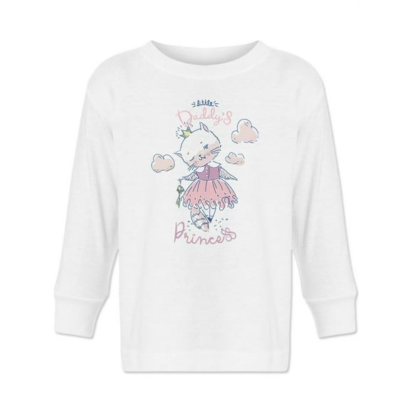 Little Daddy's Princess Design Long Sleeve Toddler -Image by Shutterstock,  2 Toddler