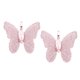 thumbnail image 1 of 1 par de colgantes de mariposa chapados , colr, joyería, pendientes, ROSADO Sunnimix encantos de colgantes de la joyería, 1 of 8