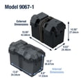thumbnail image 7 of Attwood Heavy-Duty Acid-Resistant Power Guard Series 27 Vented Marine Boat Battery Box, Black, 7 of 7