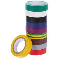 WHAMVOX 10 Rolls Wire Tapes Electrical Tape Colored Electrician Tape High Temp Tapes 10m