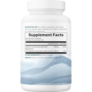Micro Ingredients Pure Triple Magnesium Complex, 300 Capsules | 100% Chelated Magnesium Glycinate, Malate, Taurate with Vitamin C | Filler Free, Non-GMO