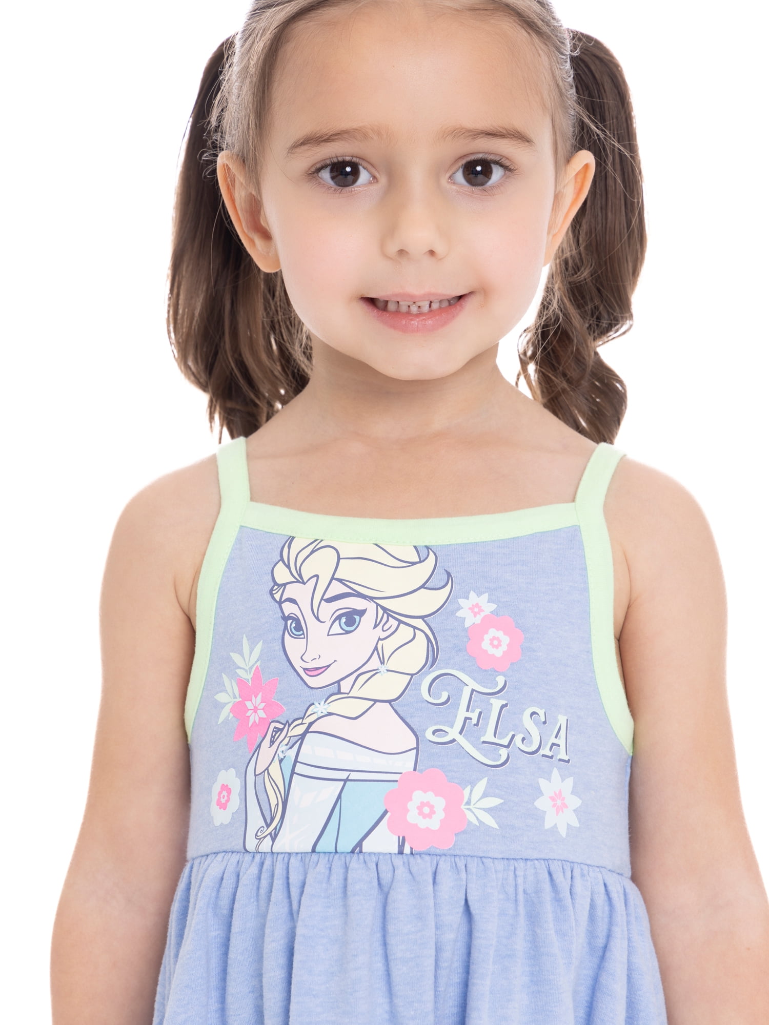 Frozen Elsa Toddler Girls Graphic Tank Dress, Sizes 12M-5T