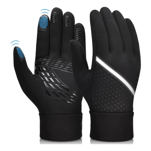 & Guantes Deportivos Cálidos for Correr En Invierno,