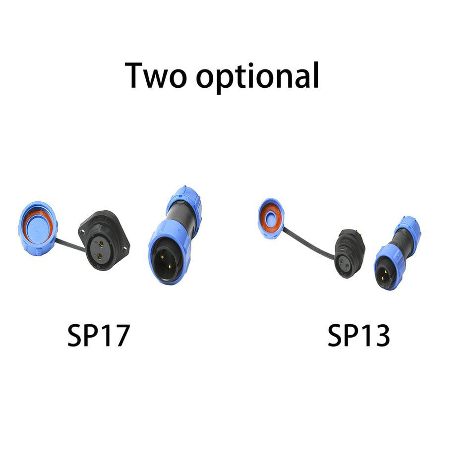 Series IP68 Circular Multipole Plug & Socket Connector set Connector SP13 SP17 