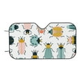 thumbnail image 7 of Daiia Colorful Insects Windshield Sun Shade for Car SUV Truck (Medium ), Car Sun Shade Windshield, Car Shades for Front Windows, Sunshade for Car Windshield, 7 of 7
