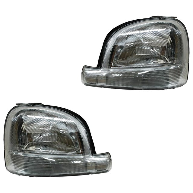 PAR FAROS con cuarto - Compatible con Renault Kangoo 2004 - 2008 GEN Genérica .