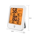 thumbnail image 3 of Higrómetro Digital termómetro de temperatura interior y medidor de humedad Monitor con gran pantalla Irfora Higrómetro, 3 of 7