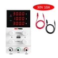 thumbnail image 1 of Alimentation de Laboratoire USB DC 60V 5A Régulée, Réglable, Régulateur de Tension 30V 10A, Stabilisateur, Commutation, Source de Banc, 1 of 6