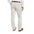 thumbnail image 2 of Kirkland Signature Men’s Flat Front Tailored Fit Straight Leg Soft Chino Pant (Bone, 32W x 30L), 2 of 2