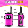 thumbnail image 3 of ATOPDREAM Kids Walkie Talkies for 3-8 Year Old, Two-Way Radios, Toys for Kids Girls 3-5, Mini Robots Walkies Talkie Outdoor Toys for Girls, Birthday Christmas Gifts for 3 4 5 6 7 8 Year Old Girls, 3 of 7