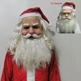 thumbnail image 5 of Máscara de abuela Cubierta de cabeza de anciano Máscara de abuelo de Navidad Accesorios navideños Máscara de personaje de látex, 5 of 5