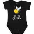 thumbnail image 3 of Inktastic I'm the Queen Cute Queen Bee Boys or Girls Baby Bodysuit, 3 of 5