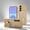 Brown, variant on For Samsung Galaxy A16 5G Phone Case,With Invisible Contractile Kickstand,Compatible with Wireless Charging,Ultra Slim Shockrpoof Skin Feeling Anti-Scratch Protection,Durable Phone Case,Beige