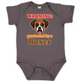 thumbnail image 3 of Inktastic Protected by a Boxer Dog Boys or Girls Baby Bodysuit, 3 of 5