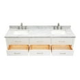 thumbnail image 7 of Ariel W073dcwrvo Hutton 72" Wall Mounted Double Basin Vanity Set - White, 7 of 7