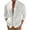 White, variant on QATAINLAV Cotton Linen Hippie Shirt for Men Long Sleeve Casual Beach Tops Loose Fit Banded Collar Button Blouses 2025 Vacation Outfits Blue L Mother's Day Gifts