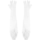 thumbnail image 2 of KAKOWELY 1 par de elegantes guantes de boda, guantes de malla, guantes de decoración nupcial para novia, 2 of 5