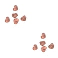 thumbnail image 3 of Jumpingount 5 uds. De pinzas para el pelo rosas, Mini horquillas laterales dulces con flores, pasadores de estilo bonito, decoración para la Corazón 2piezas, 3 of 6