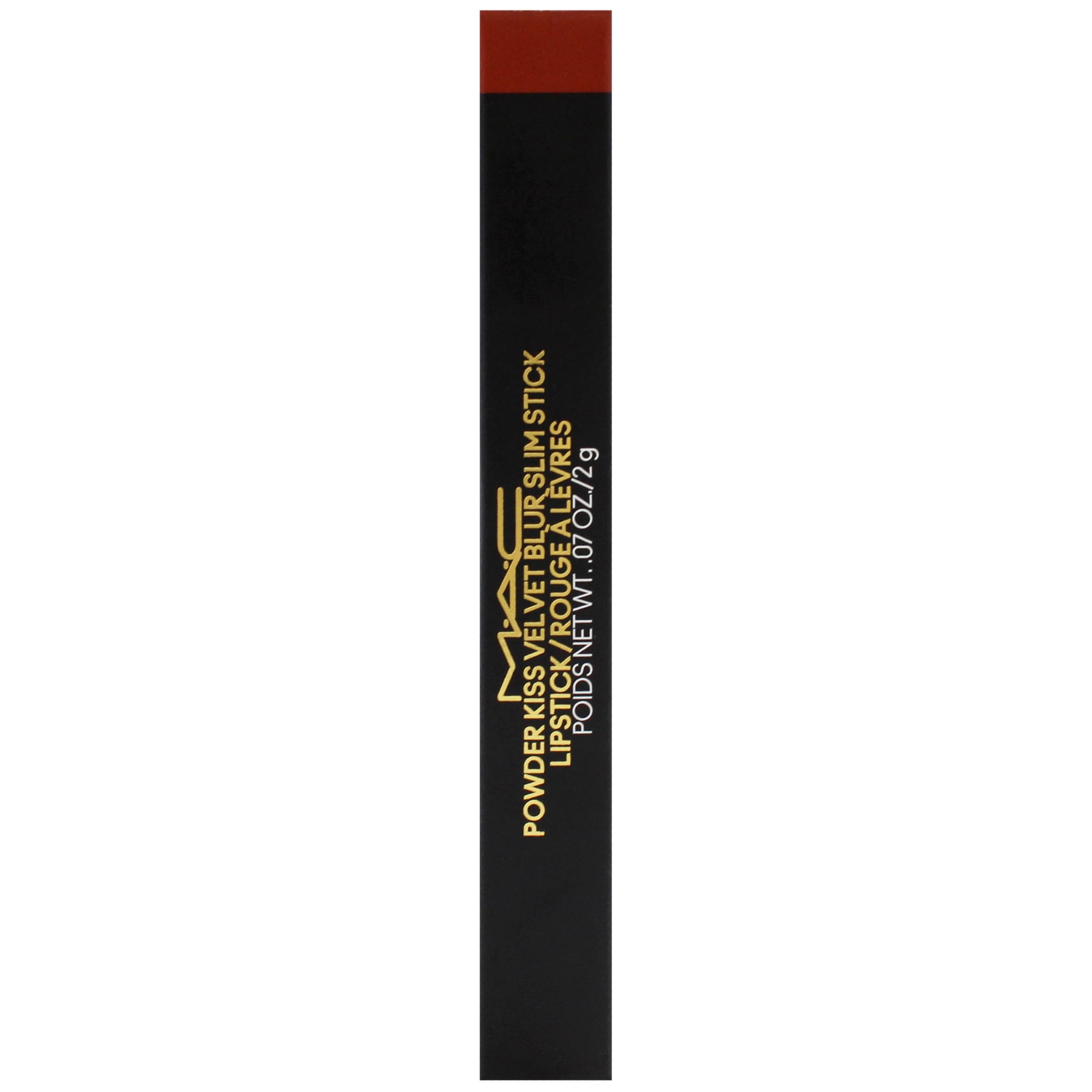 MAC Powder Kiss Velvet Blur Slim Stick - 885 Pumpkin Spiced , 0.7 oz Lipstick