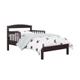 Baby Relax Jackson Kids Wood Toddler Bed with Safety Guardrails
