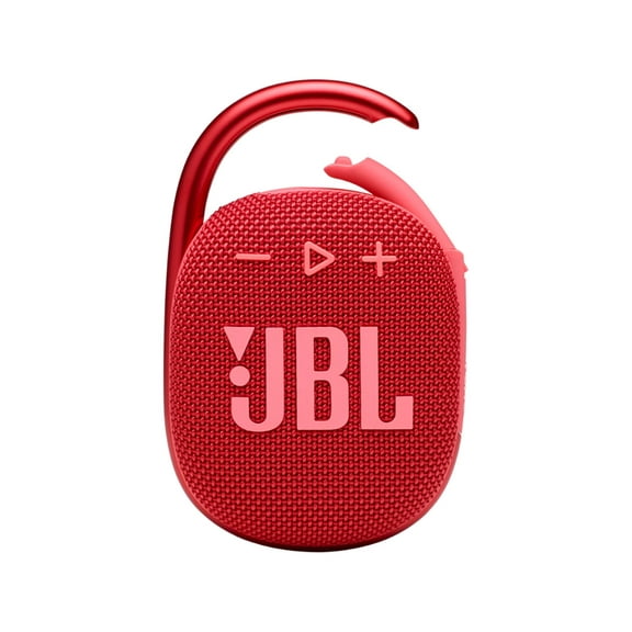 Restored JBL Clip 4 Red Portable Bluetooth Speaker (Refurbished)