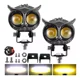thumbnail image 1 of Un Par Luces Led Para Faros Motos Luz Auxiliares Lupa Autos, 1 of 6