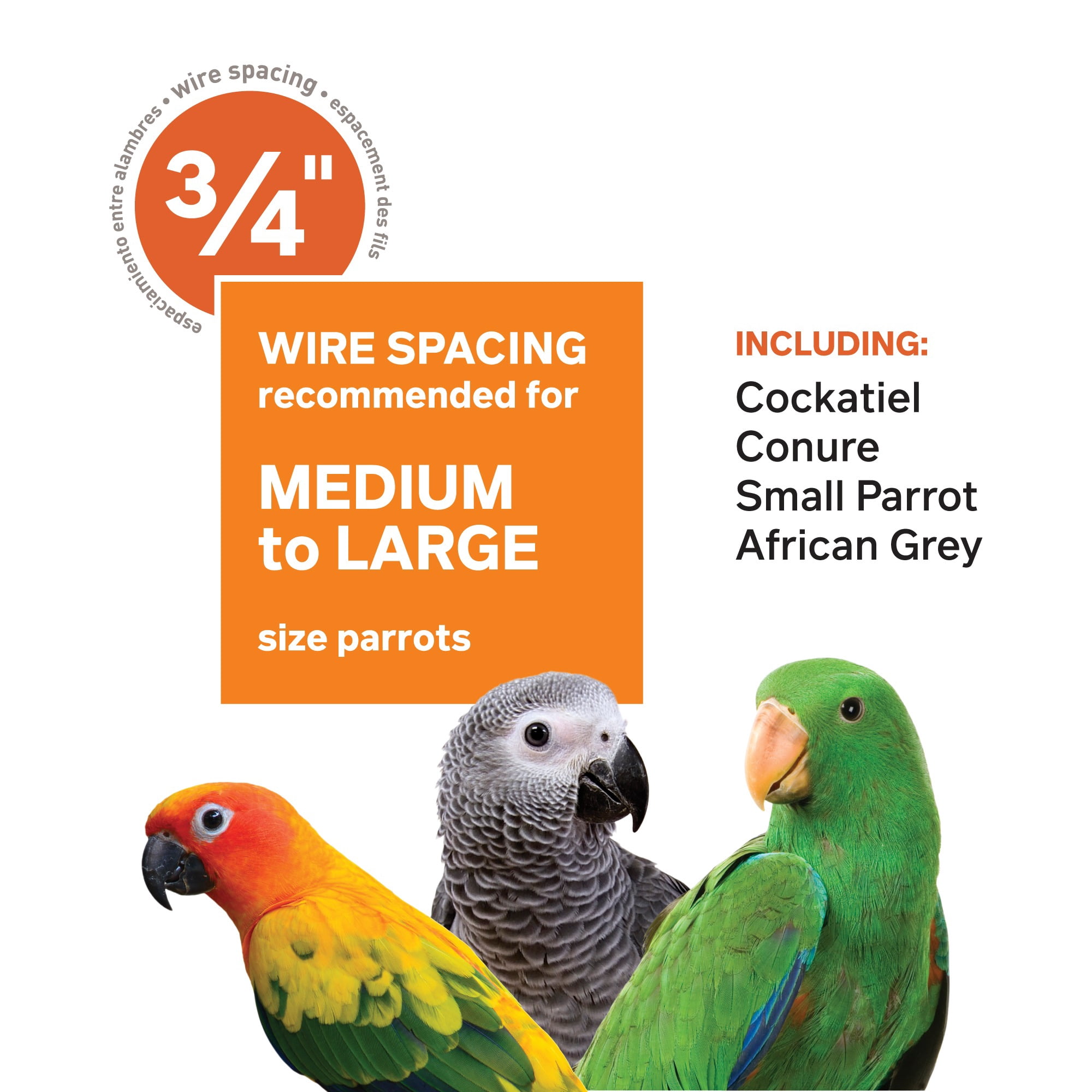 Prevue Pet Products Signature Select Series Wrought Iron Bird Cage Black Hammertone