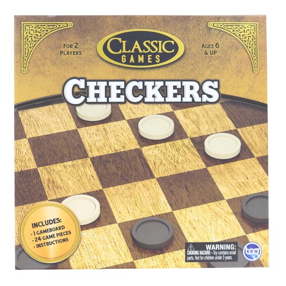 Checkers Set The Canadian Group Classic Games Wood