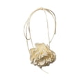 thumbnail image 5 of Flower Choker Necklace Neck Flower Choker Dress Jewelry Retro Style Large Flower Yellow, 5 of 7