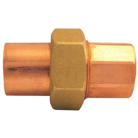 ELKHART PRODUCTS 33584 Pipe Union, 1 in, Sweat, Copper
