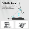 thumbnail image 6 of YOUGO Ipad stand USB C Hub 4K 60HZ  HD Type-C 100W PD SD/TF Slot Reader USB 3.0 5Gbps 9 In 1 Type-C Hub ipad holder, 6 of 6