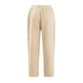 thumbnail image 4 of WILLBEST Pantalones Casuales para Mujer: Cómodos Pantalones con Cordón para Uso Diario, elegantes Pantalones con Cintura Elástica. Chica, 4 of 8