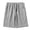 Gray, variant on Men's Knited Cotton Pockets, Pull on Jersey Gym Shorts, 7" Athletic Shorts Big and Tall Size M-5XL Gray