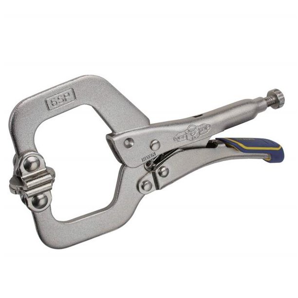 IRWIN VISEGRIP IRHT82587 Locking CClamp,Steel,11/2" D Throat